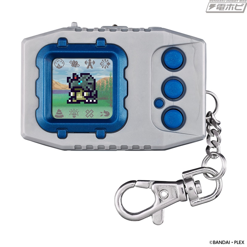 発売25周年記念！カラー液晶にリニューアルした3種類の「デジモン