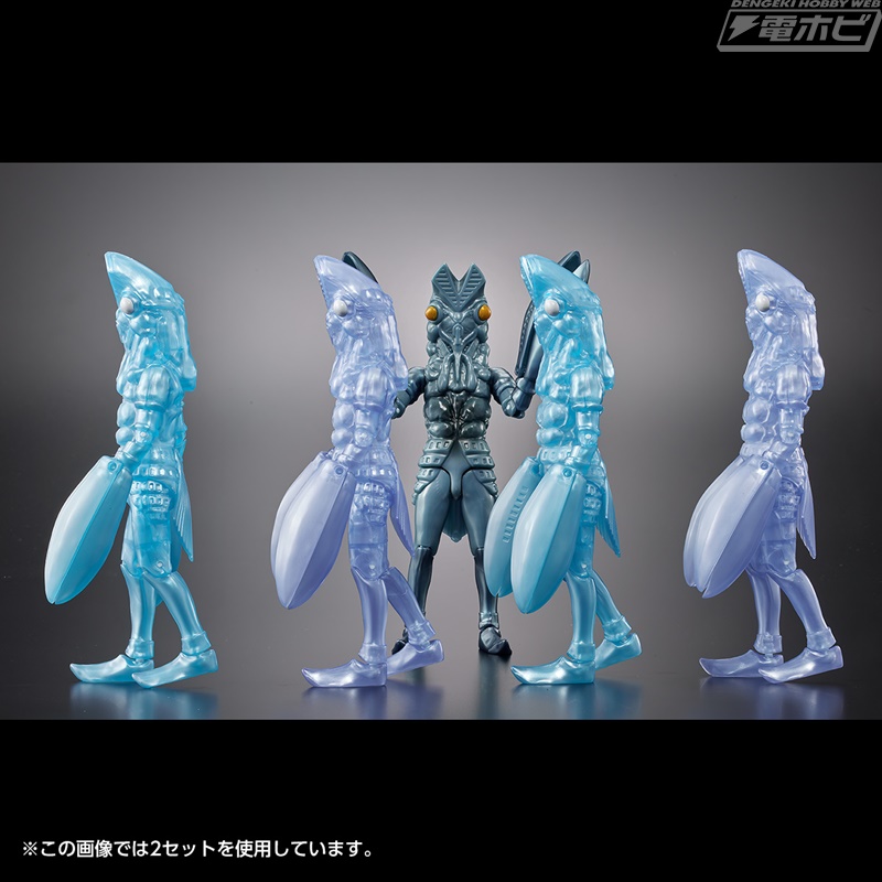 ウルトラアクションフィギュア」シリーズから、バルタン星人の分身体を