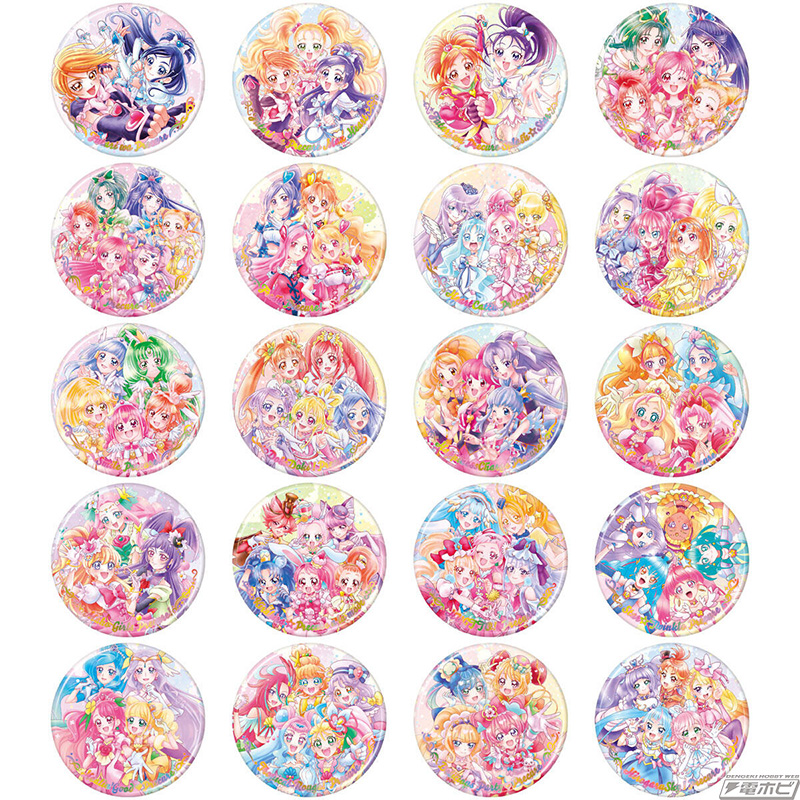 イラストは全種描き下ろし！「プリキュア」シリーズ全作品を