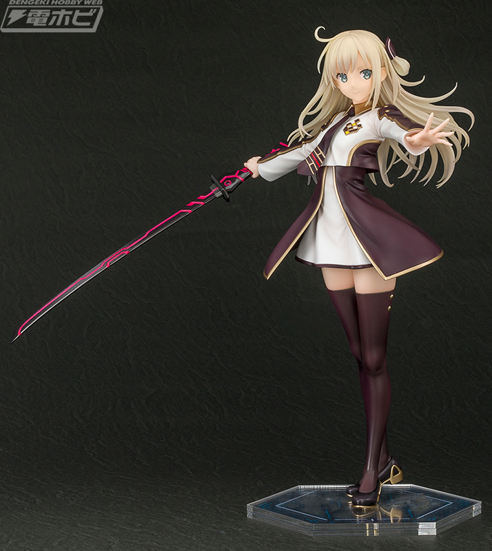 遊戯王』閃刀姫－レイがコトブキヤからフィギュア化！閃剣を構えた凛と