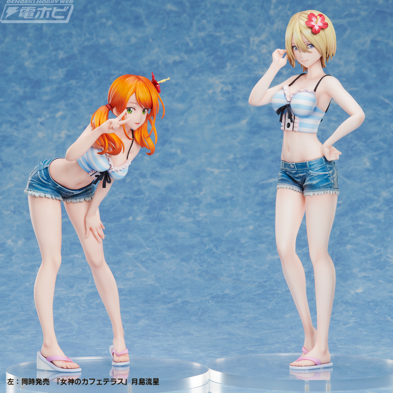 大胆衣装が刺激的!!アニメ『女神のカフェテラス』より、鳳凰寺紅葉と