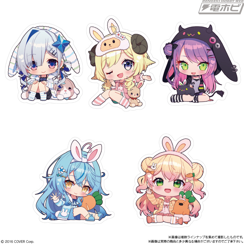 兎な姿のメンバーに注目！『ホロライブ』「ぺこら特製 兎田液ゼリー