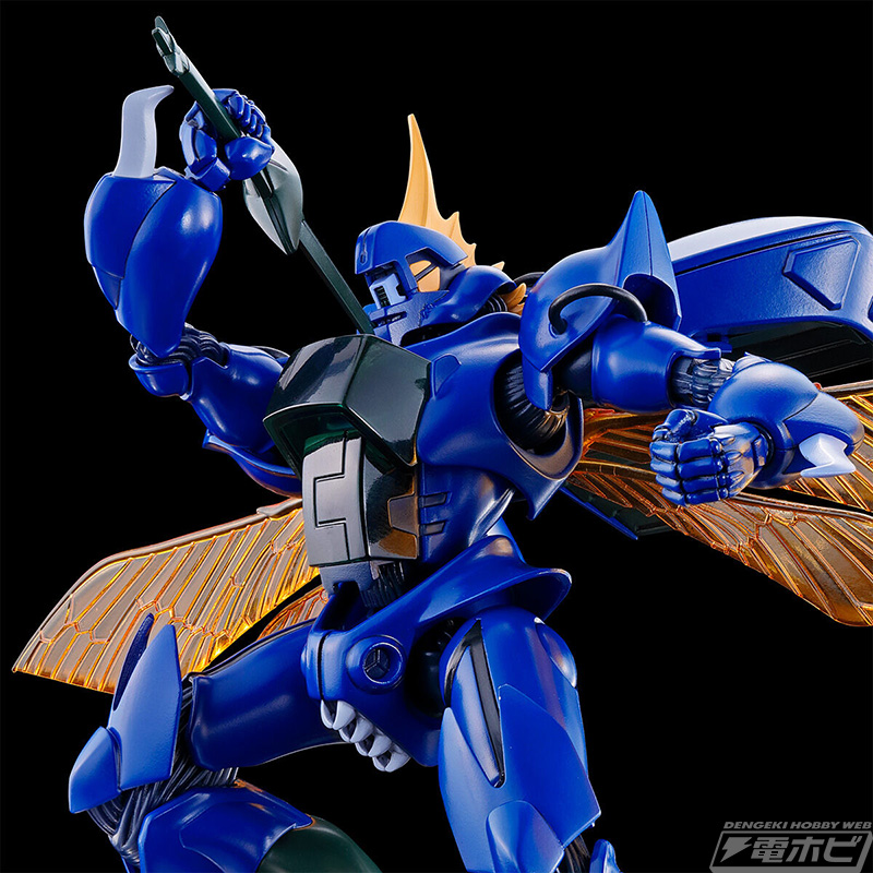 聖戦士ダンバイン』ビランビーが完全新規造形でHGプラモデル化！5連装