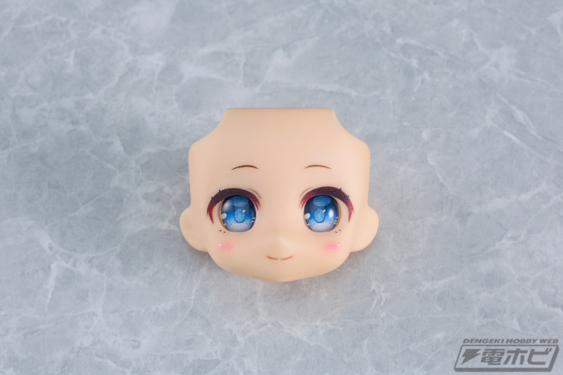 ねんどろいどどーる用のフェイスパーツ「かすたむフェイス」4種＆アイ