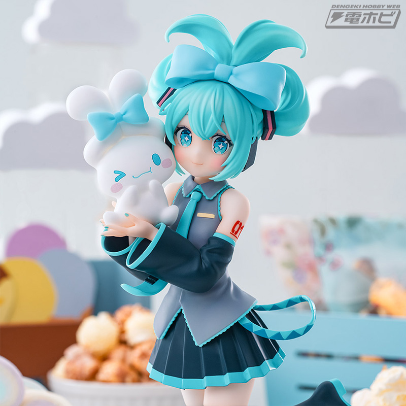 初音ミク」と「シナモロール」はいつも仲良し♪コラボデザインのリアル