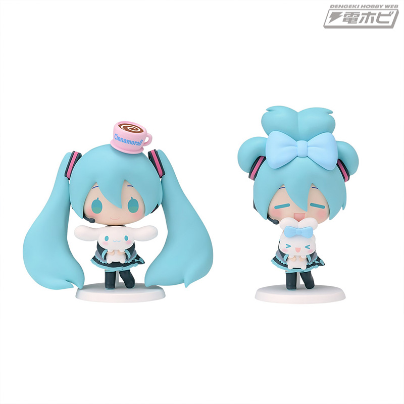 初音ミク」と「シナモロール」はいつも仲良し♪コラボデザインのリアル