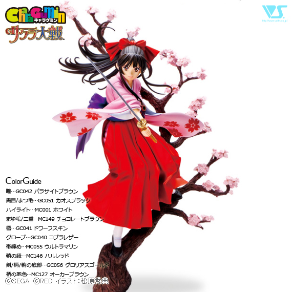キャラグミン 1/8 真宮寺 さくら | ボークス公式 ホビー天国オンライン