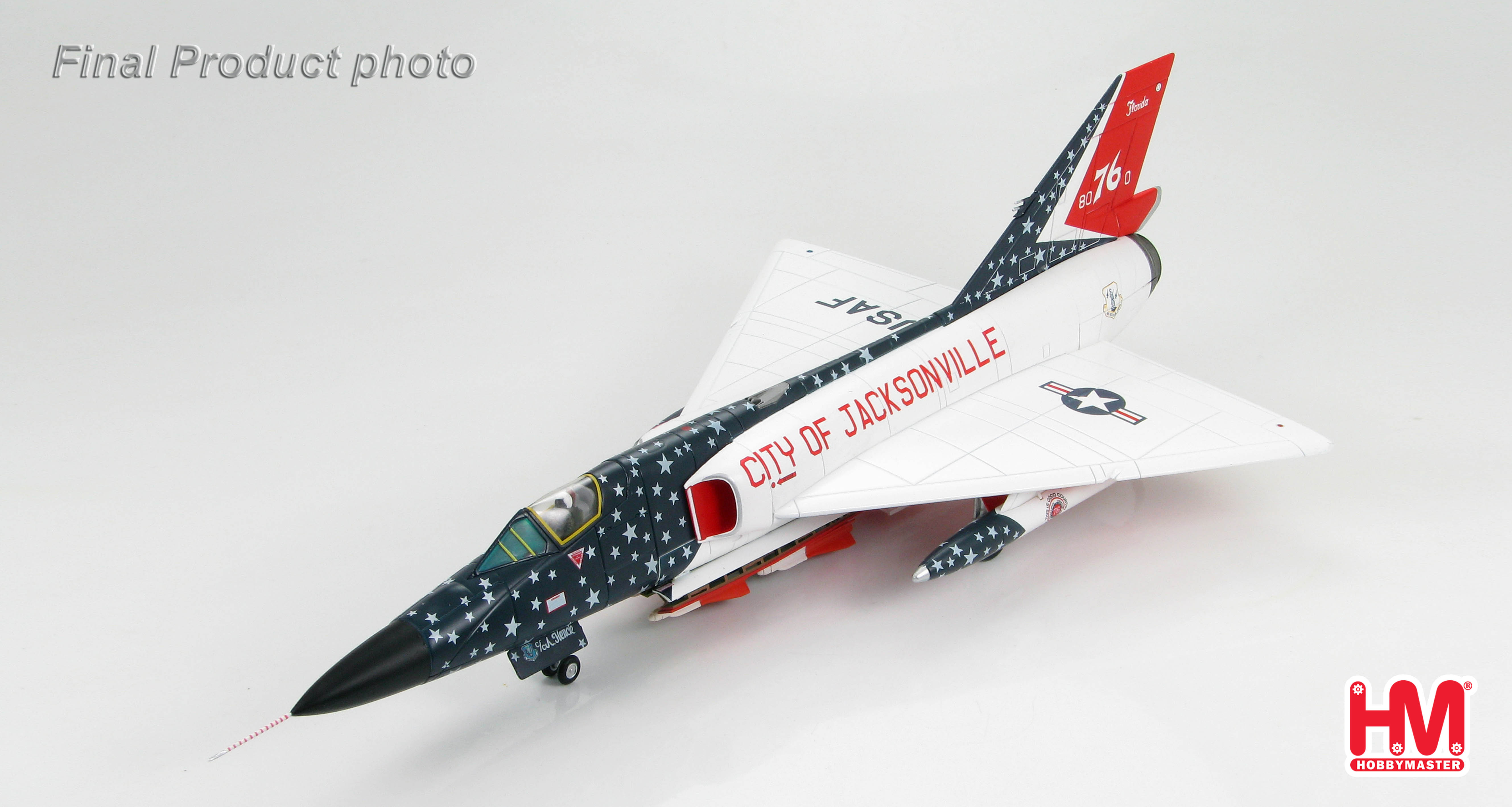 F-106A Delta Dart City of Jacksonville, 125th FG Florida ANG, 1976