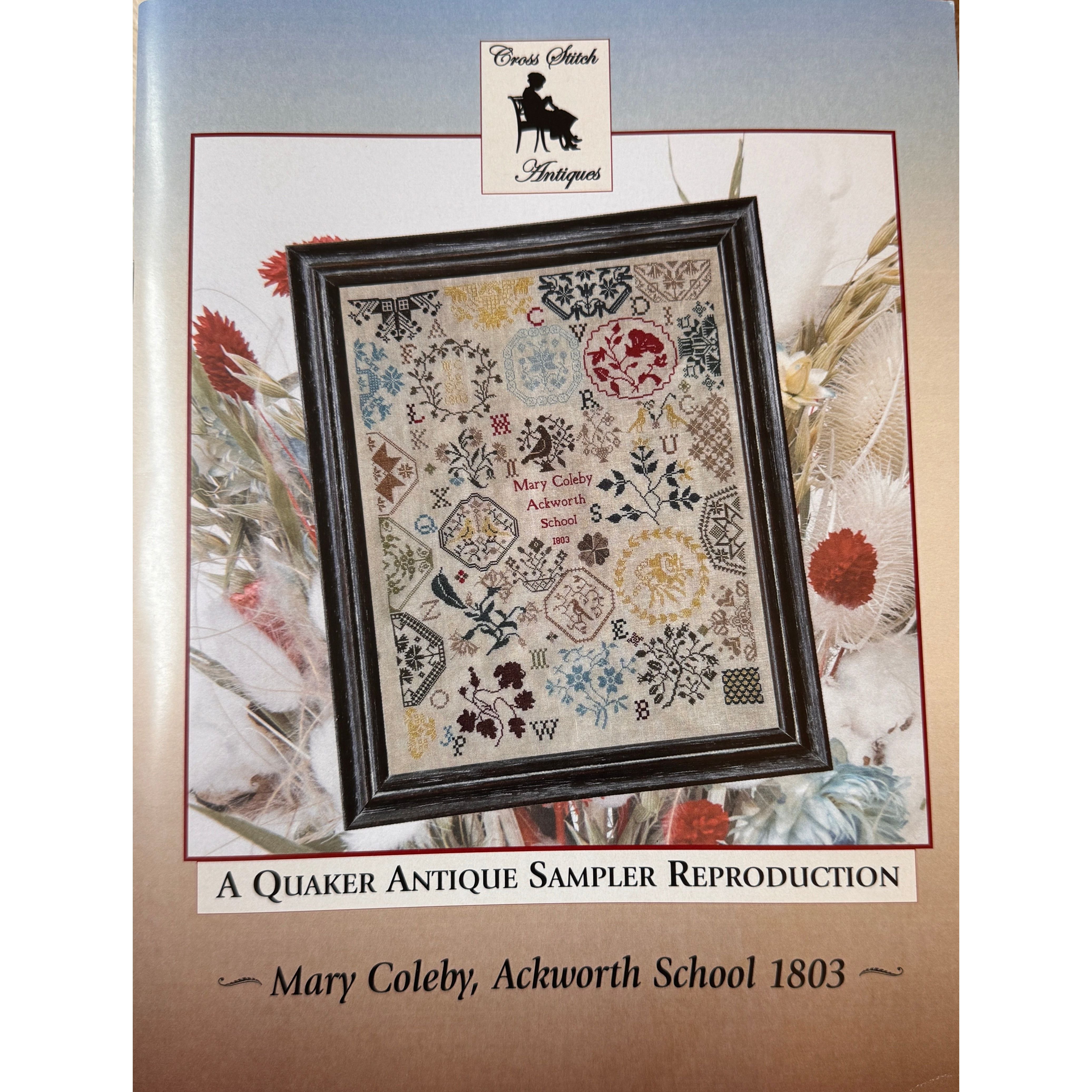 Cross Stitch Antiques | Mary Coleby, Ackworth Quaker School 1803