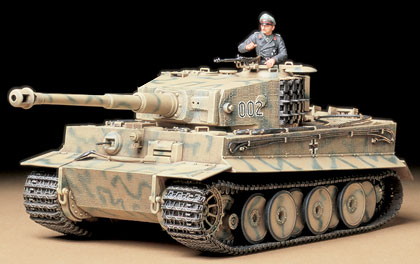 1/35 ドイツ重戦車 タイガーI型 中期生産型 [35194] - 3,520円