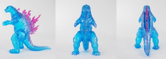 CCPミドルサイズシリーズ 第40期 ゴジラ(1999) スタンダードクリア