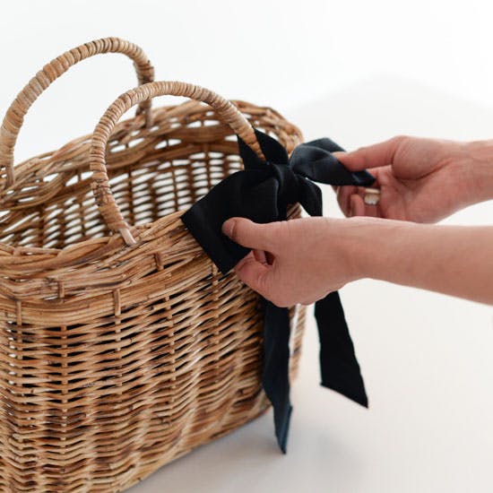 新商品】たっぷり容量がうれしい！毎日使いにぴったりのオリジナルかご