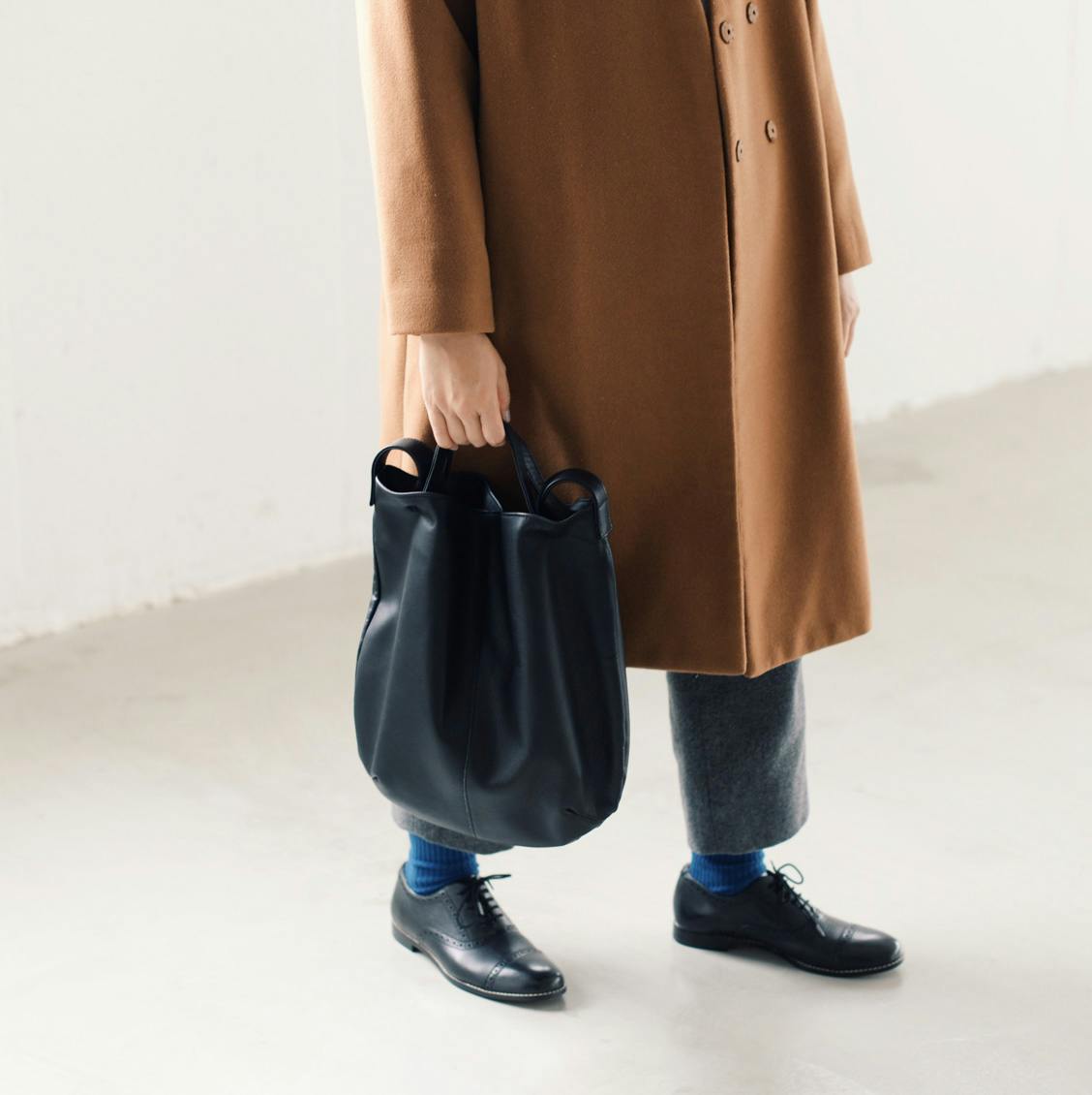 働くママにもちょうどいいオリジナルレザートートバッグ - 北欧