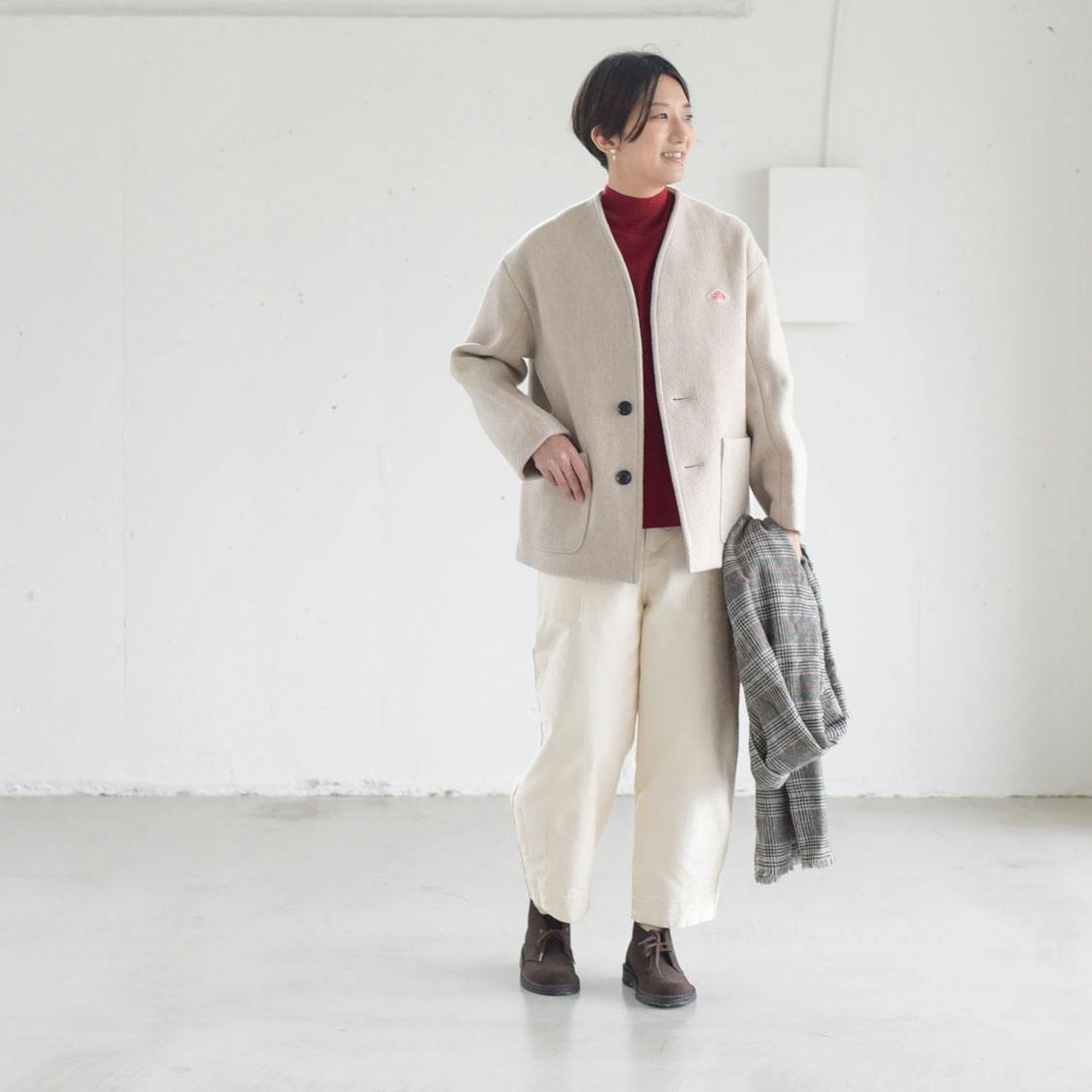 着用レビュー】2サイズから選べる「DANTONのコート」を4名のスタッフが