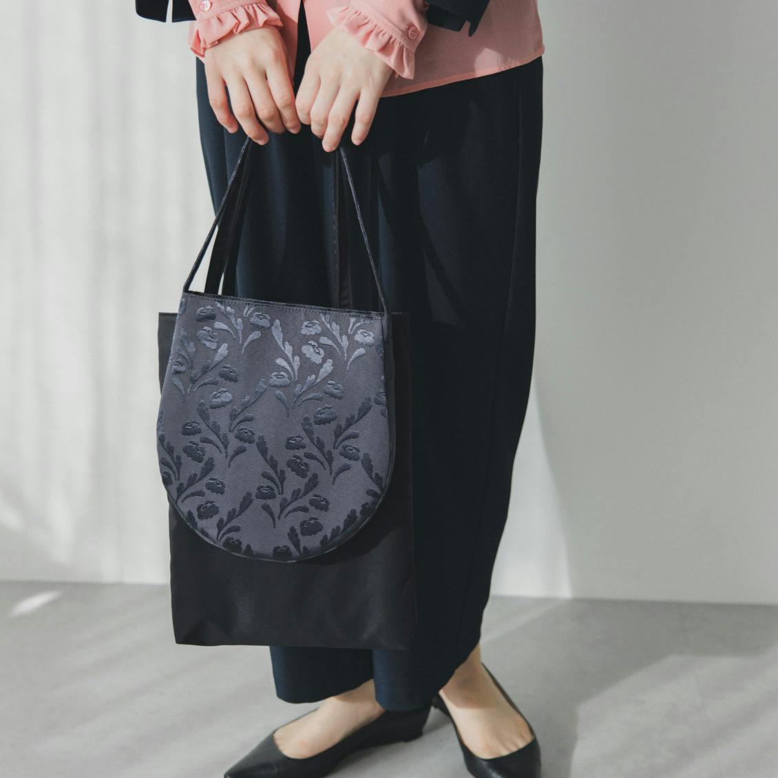 同時発売】ハレの日フォーマルと合わせて。「野花モチーフのジャカード