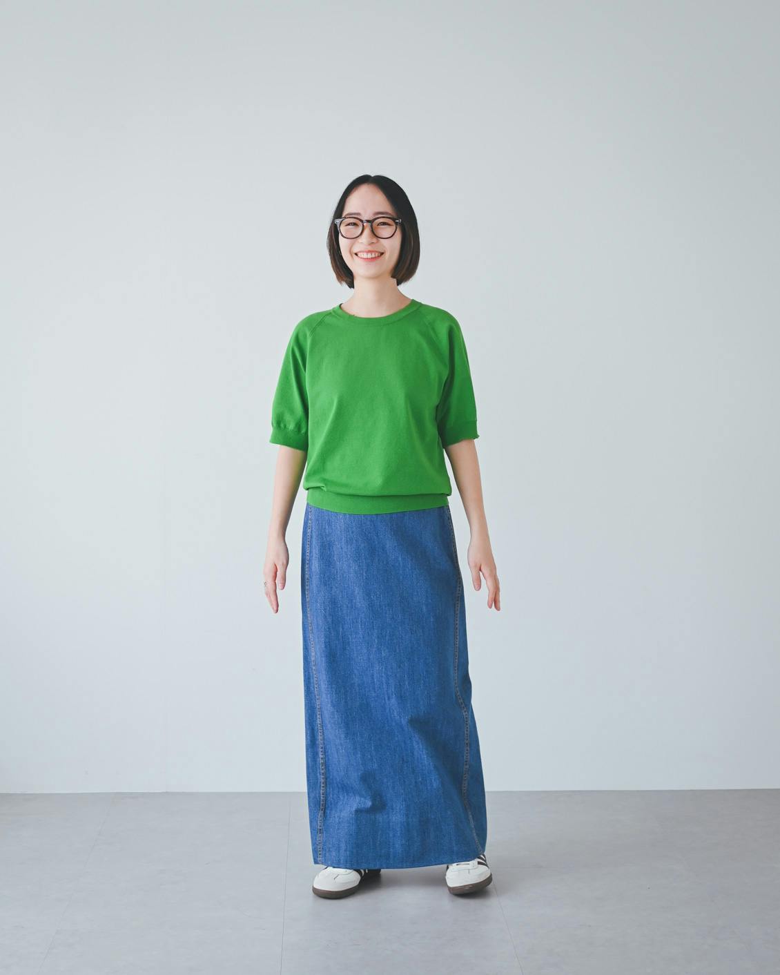 着用レビュー】アンサンブルニットを4名のスタッフが試着しました