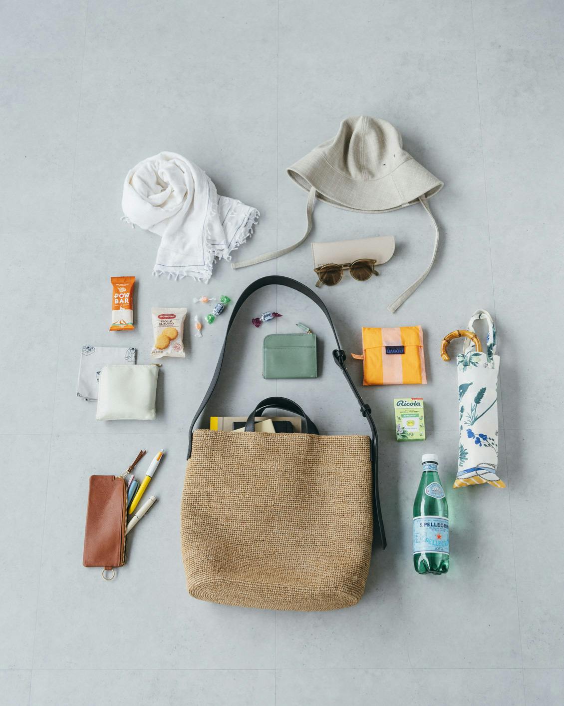 新商品】品よく、たっぷり。大人気シリーズに「ラフィアのショルダー