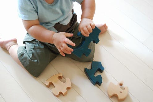 取扱い終了】スイス/アントニオ・ヴィターリ/木のパズル(ゾウ) - 北欧