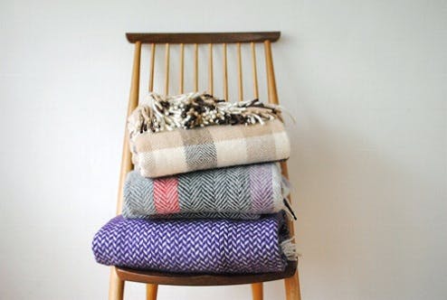 KLIPPAN/クリッパン/スローケット/ポルカ/パープル - 北欧、暮らしの道具店