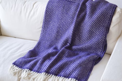 KLIPPAN/クリッパン/スローケット/ポルカ/パープル - 北欧、暮らしの道具店