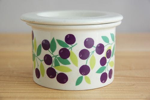 ARABIA/アラビア/POMONA/ポモナ/ジャムポット（ブルーベリー） - 北欧