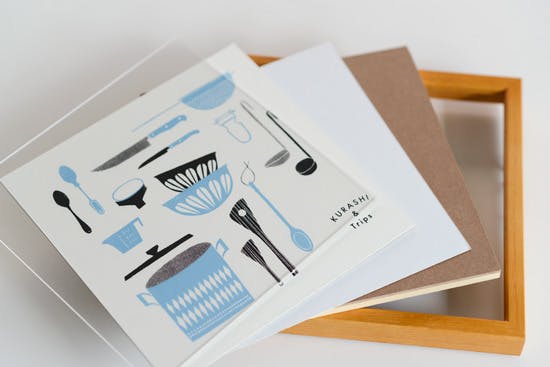 ポスター用の額(20cm×20cm) - 北欧、暮らしの道具店