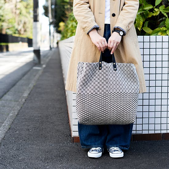 trois temps/トロワトン/手織り2WAYバッグ - 北欧、暮らしの道具店