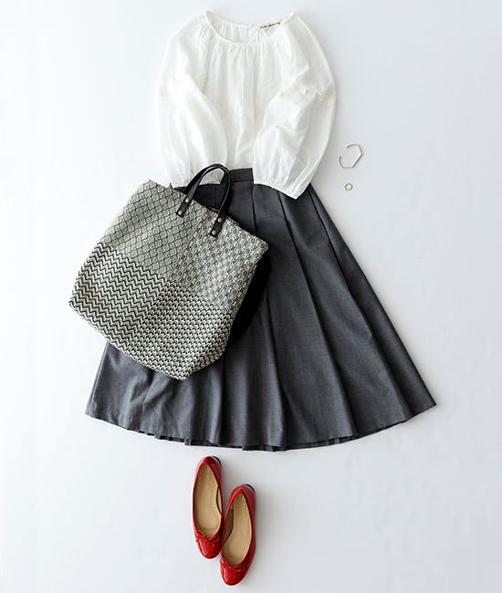 trois temps/トロワトン/手織り2WAYバッグ - 北欧、暮らしの道具店