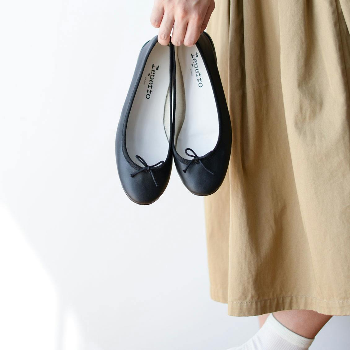 取扱終了】repetto／レペット／バレエシューズ／ブラック（サイズ37
