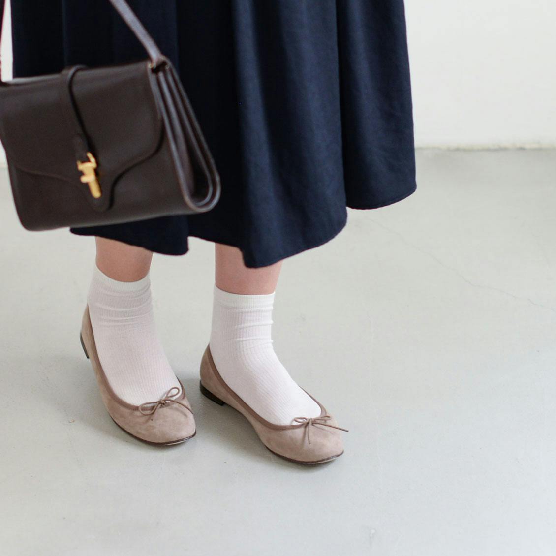 取扱終了】repetto／レペット／バレエシューズ／ベージュスエード