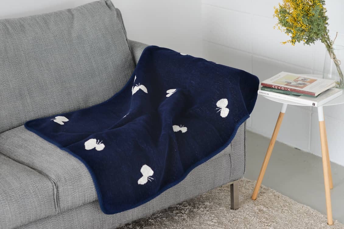 KLIPPAN×mina perhonen / コットンミニブランケット / CHOUCHO - 北欧