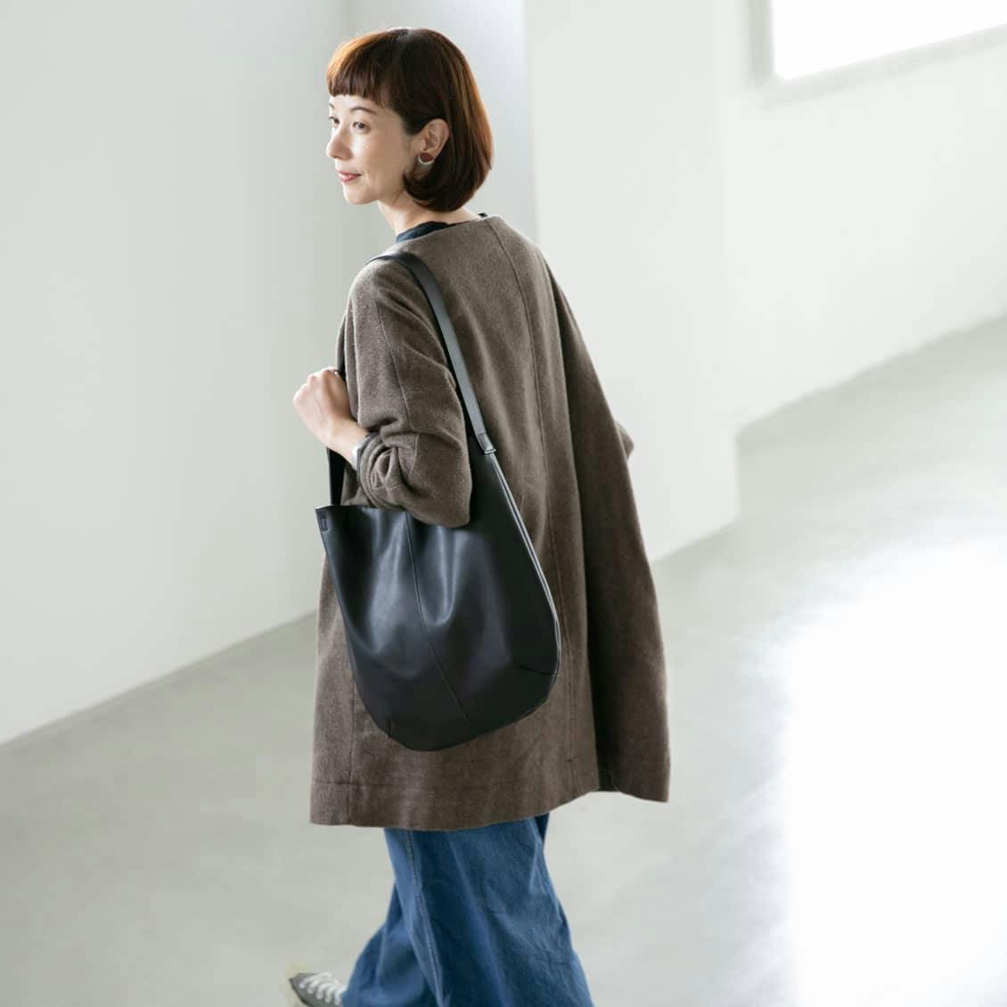 撥水スエード、撥水レザーのトートバッグ・ショルダーポーチで北欧