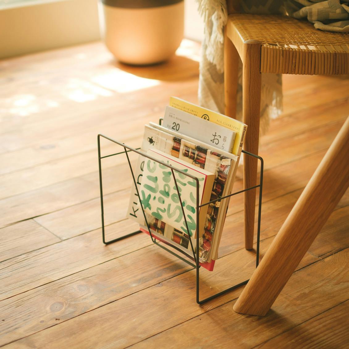 ワイヤー シェルフ マガジンラック リプロダクト テーブル