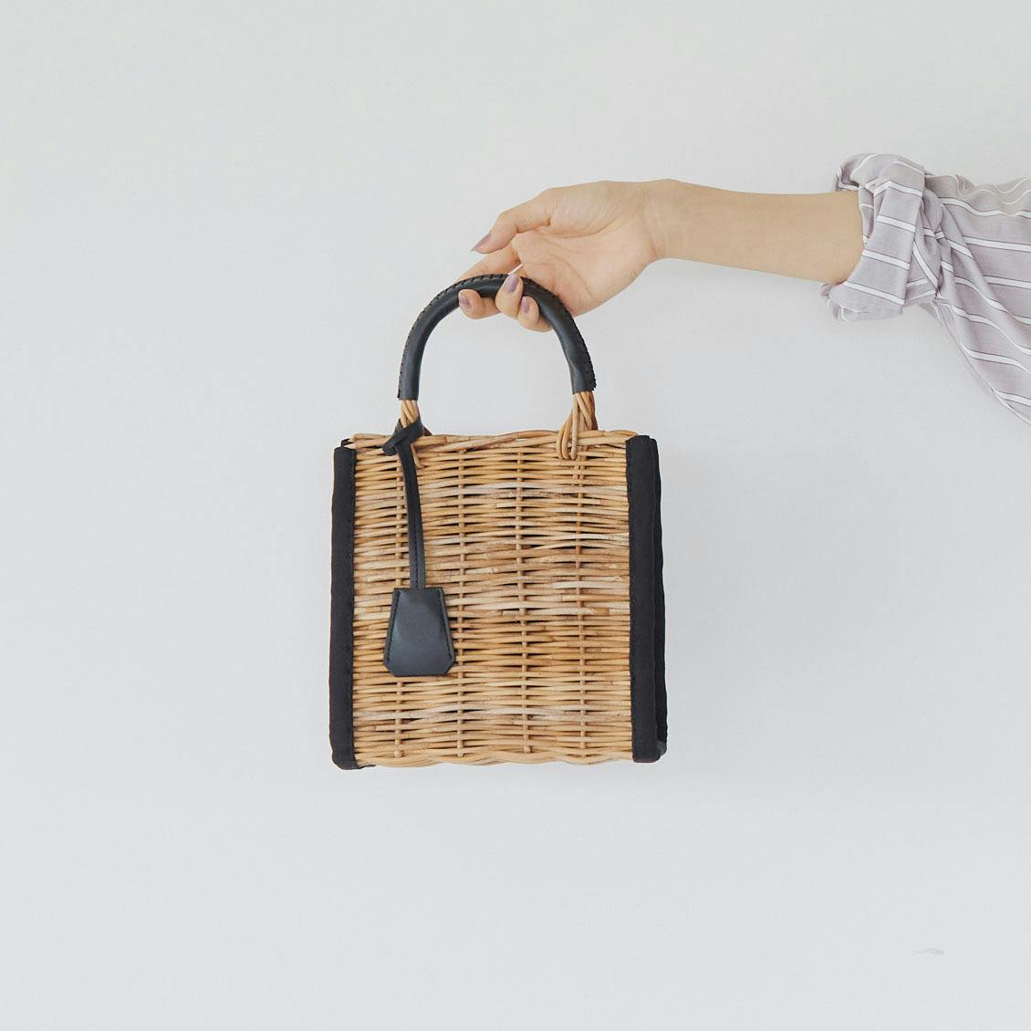 天然アラログのかごバッグ - 北欧、暮らしの道具店