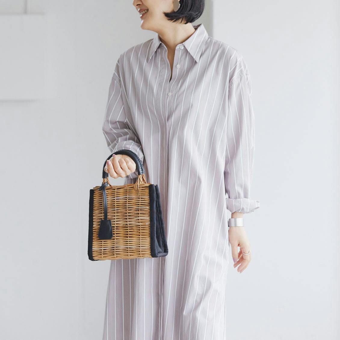 天然アラログのかごバッグ - 北欧、暮らしの道具店