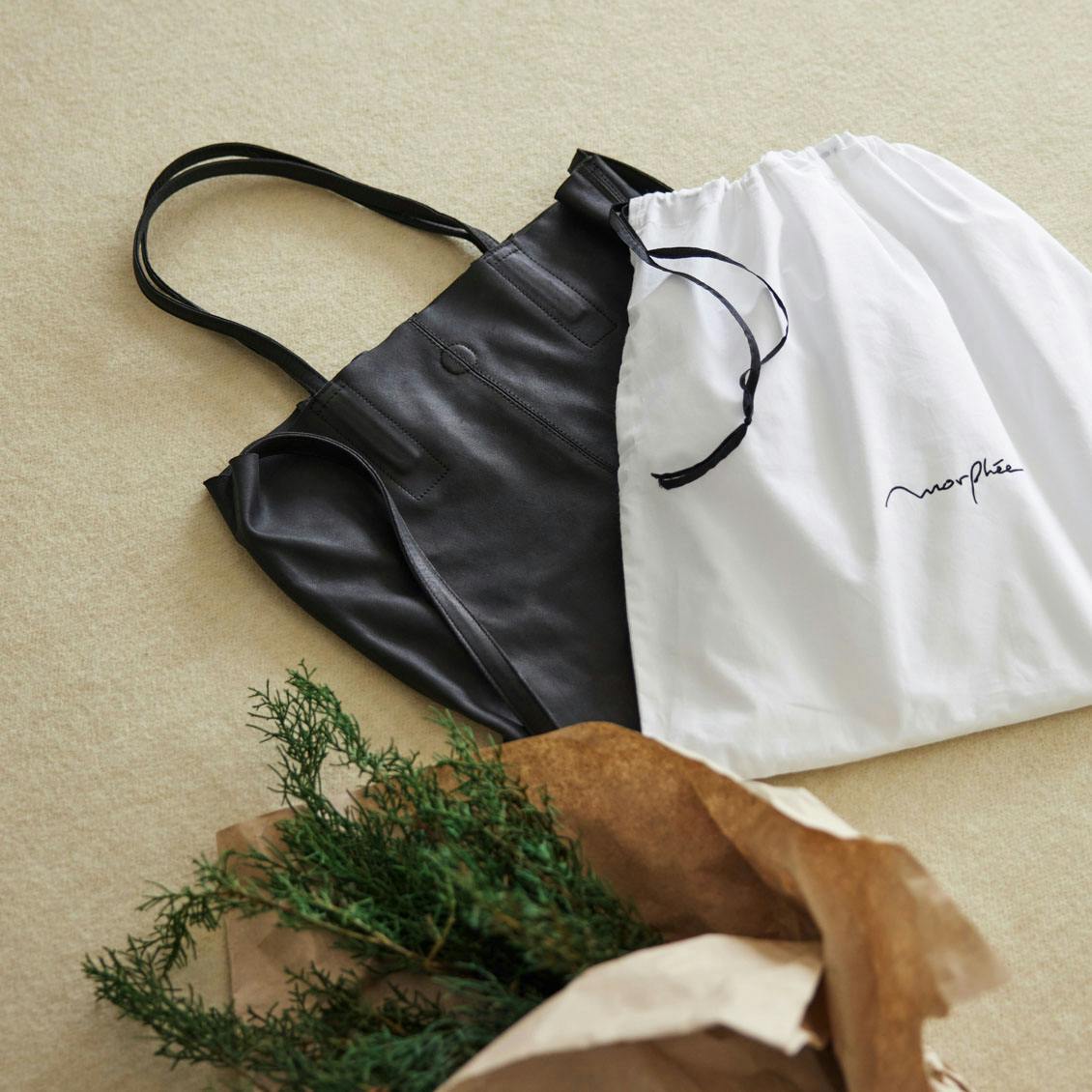 Morphée / モルフェ / ゴートレザーバッグ（Mサイズ） - 北欧、暮らし