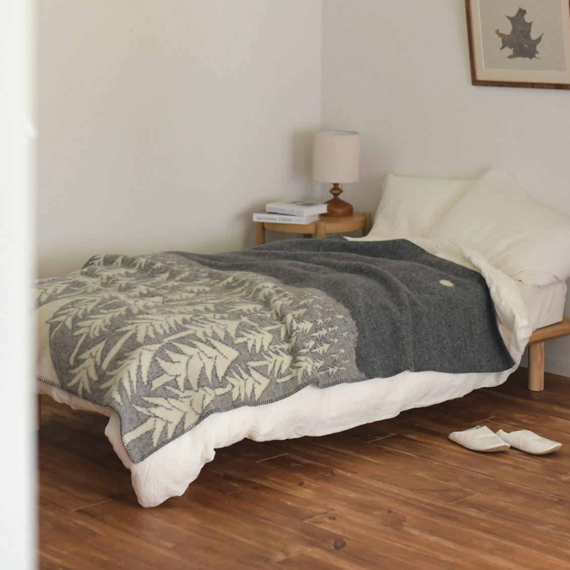 KLIPPAN×mina perhonen / ウールブランケット / HOUSE IN THE FOREST