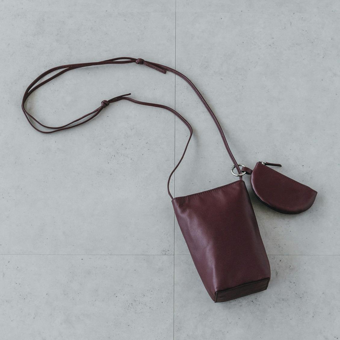 がんばりどきも私らしく」一田憲子さんとつくったラウンドレザーバッグ