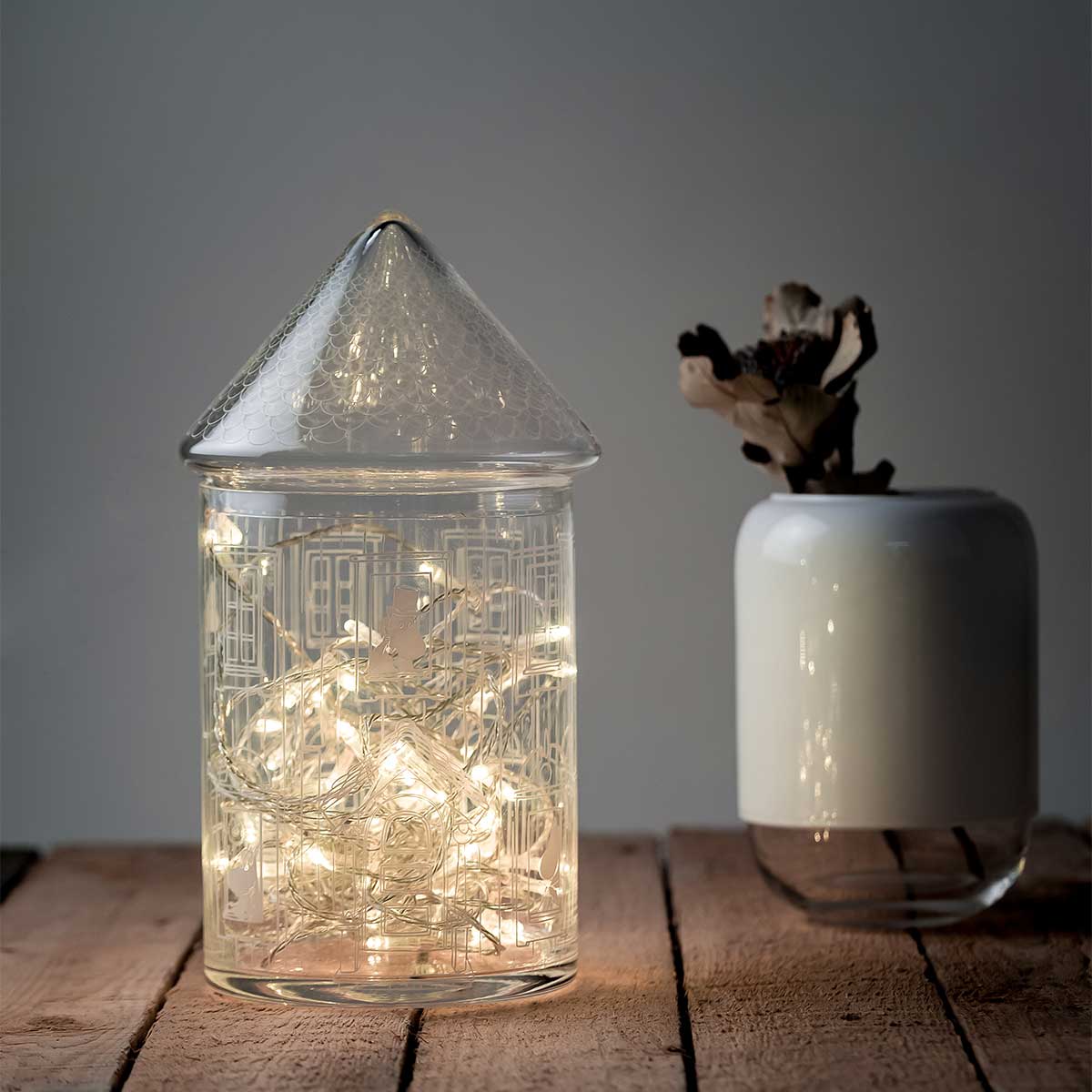 Moomin ムーミン Muurla ムールラ ガラスジャー ( MOOMINHOUSE )｜北欧雑貨