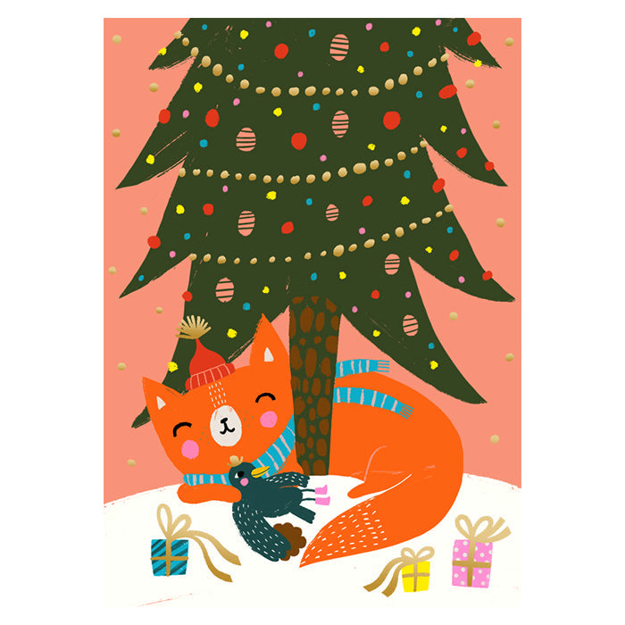 Putinki プティンキ クリスマスポストカード ( Mira Mallius / ツリー