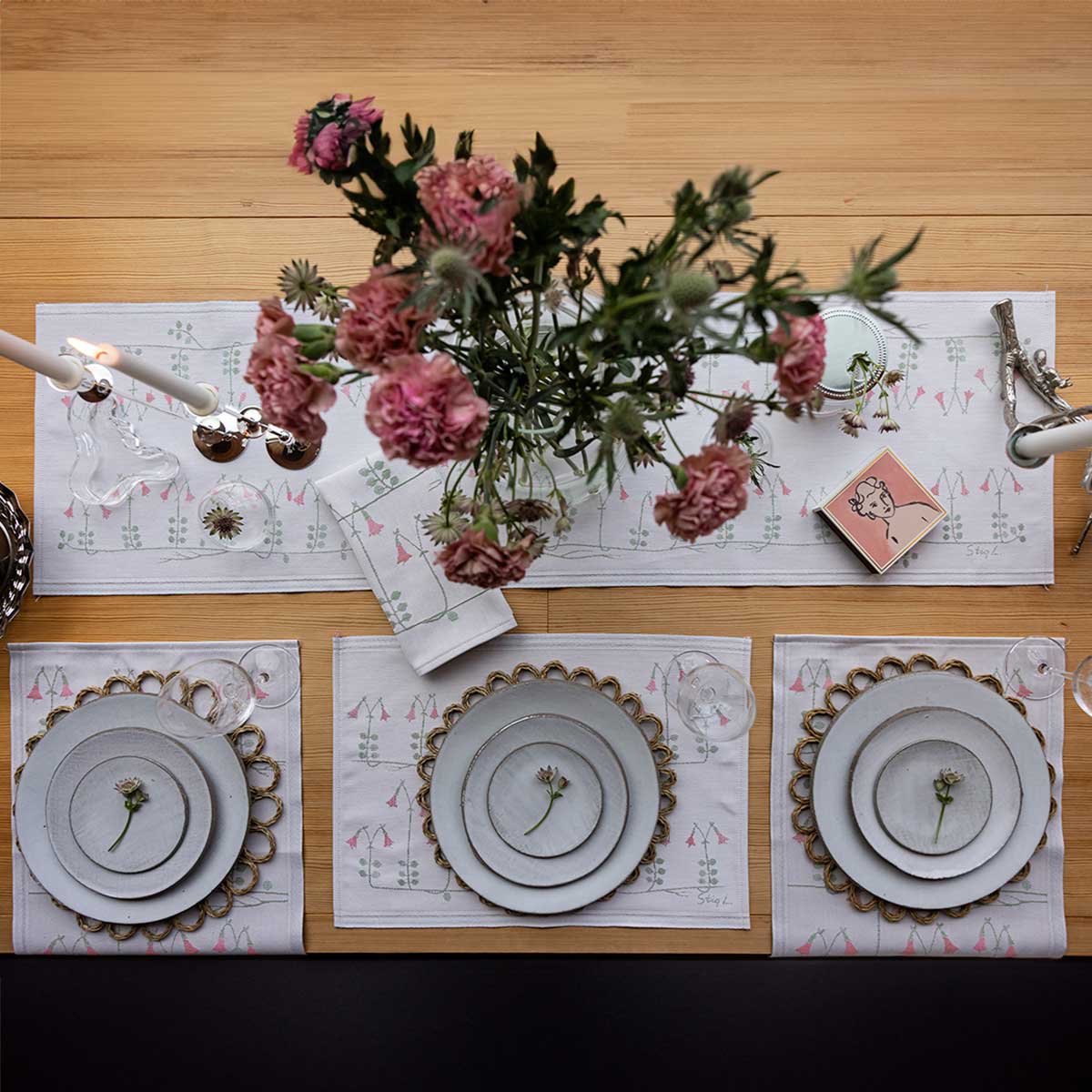 Ekelunds エーケルンド スティグ・リンドベリ ランチョンマット