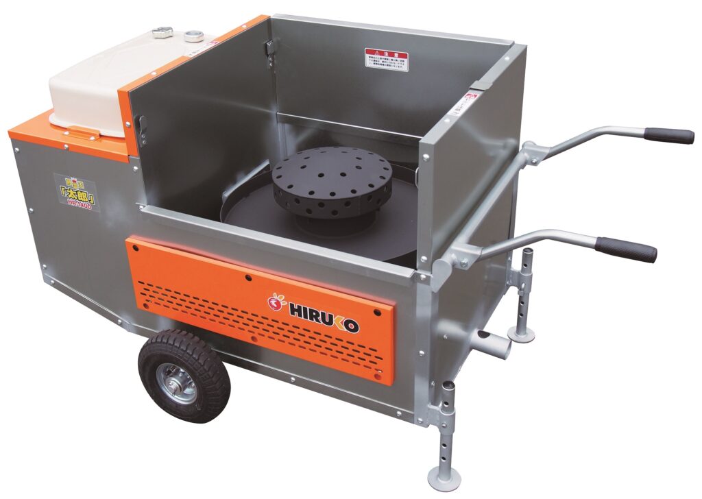 動作確認済み ヒルコ 移動式 融雪機 HR-1500 融雪王太郎 投雪幅