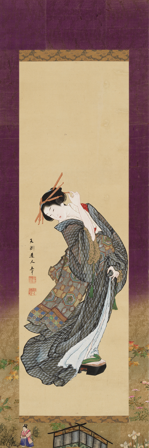 すみだ北斎美術館 - 北斎をめぐる美人画の系譜～名手たちとの競演～