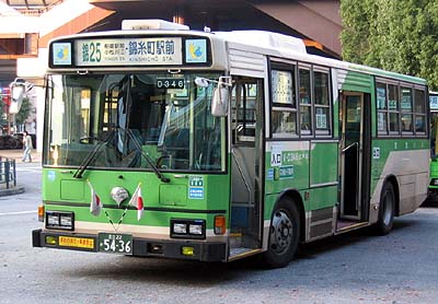 都営バス江戸川営業所 C～D代らくらくステップ車