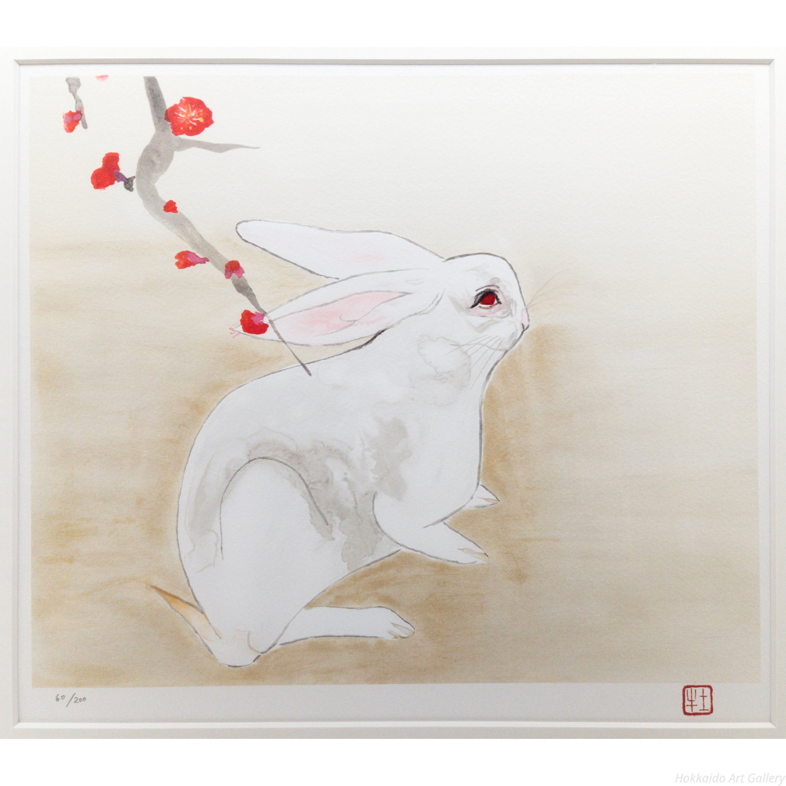 奥村土牛 『卯』 リトグラフ - 北海道画廊