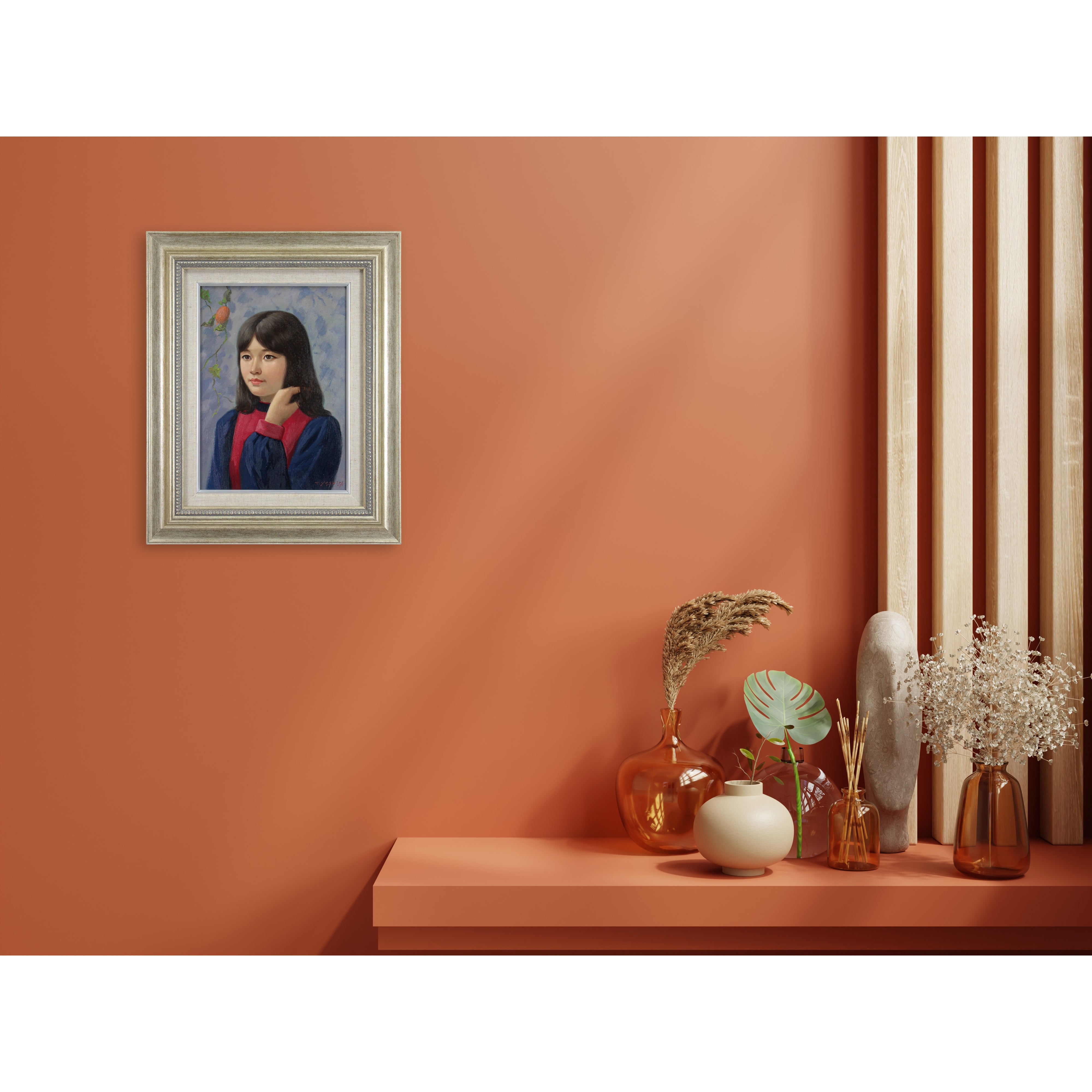 吉田武功 『回想』 油彩画 - 北海道画廊