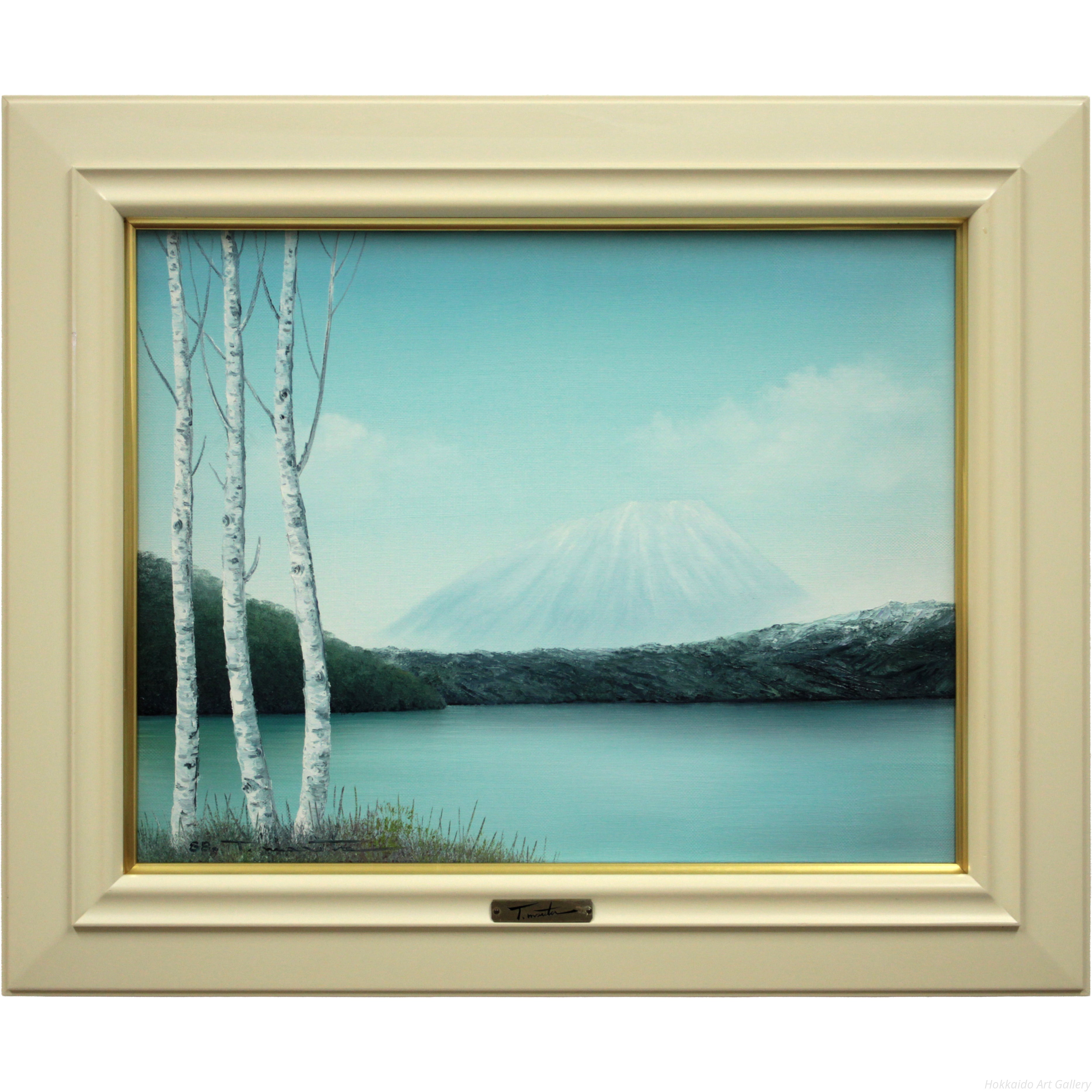 森田哲隆 『天にそびえる』 油彩画 - 北海道画廊