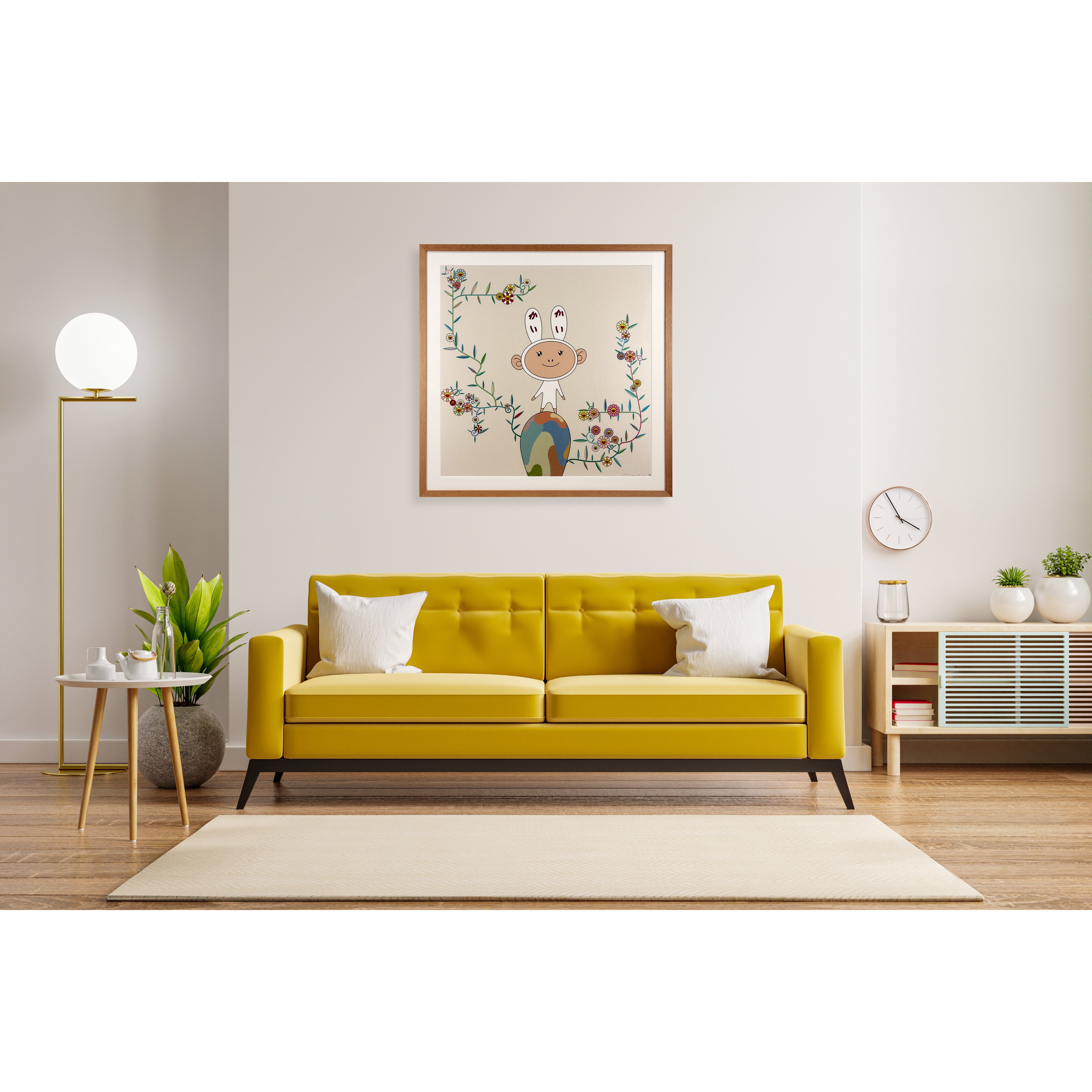 村上 隆 『Kai kai with Moss』 リトグラフ - 北海道画廊