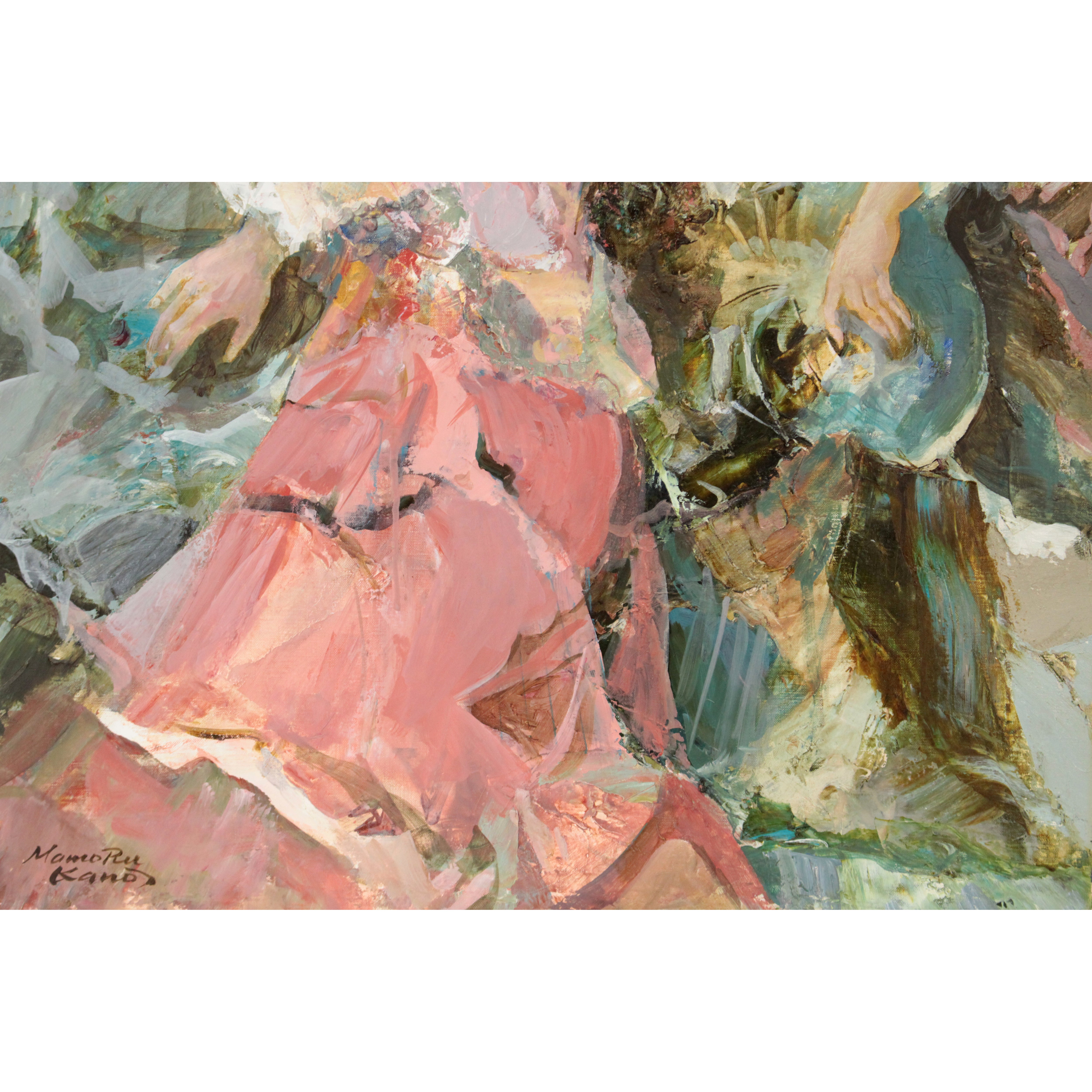 狩野守 『セビリアの踊り』 油彩画 - 北海道画廊