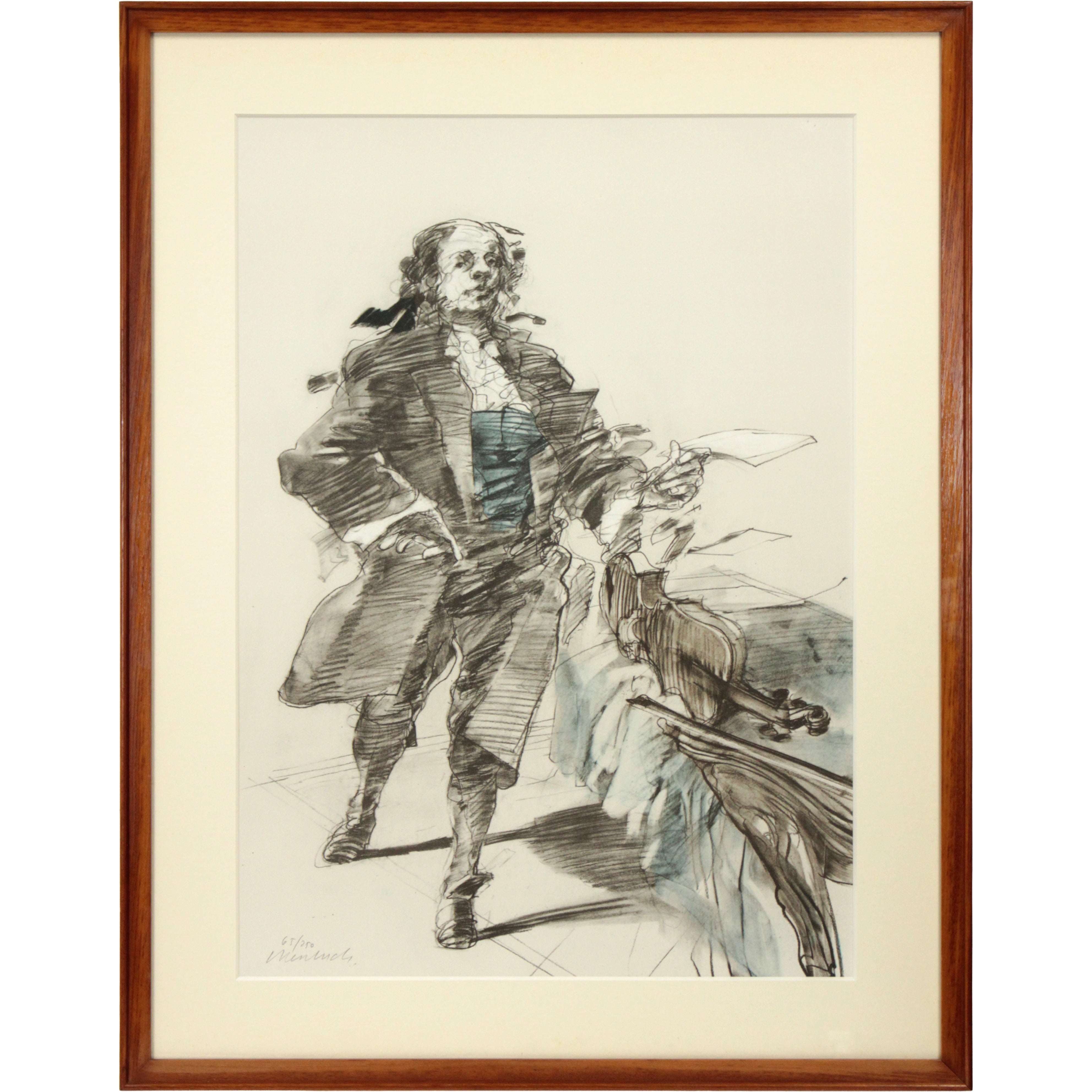 クロード・ワイズバッシュ 『巨匠』 リトグラフ - 北海道画廊